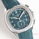 MMA Factory Patek Philippe Aquanaut Flyback Chronograph 7750 Watches New Sky Blue Dial (7)_th.jpg